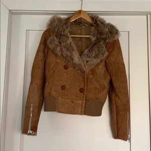 LIVEN lamb leather jacket